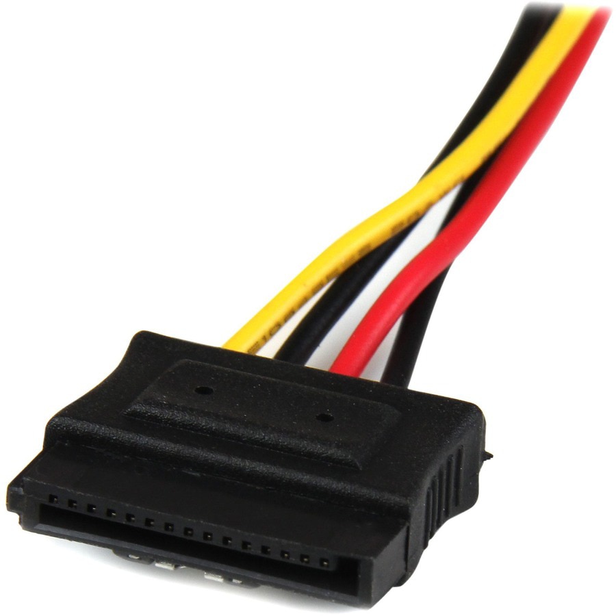 Thumbnail 5 of 5 for StarTech.com 12in LP4 to 2x Latching SATA Power Y Cable Splitter Adapter - 4 Pin LP4 to Dual SATA Y Splitter