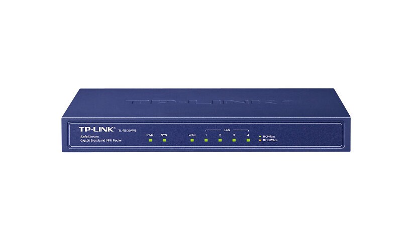 TP-Link SafeStream TL-R600VPN - router - desktop