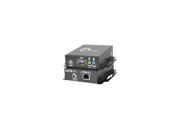 SIIG HDMI Extender CE-H20M11-S1 Transmitting and Receiving Units - video/audio extender - HDMI