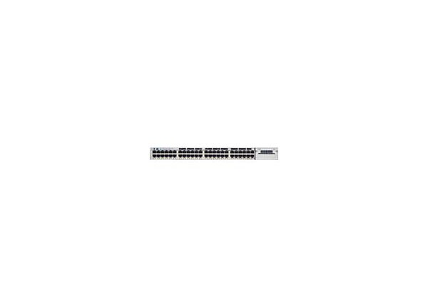Cisco Catalyst 3750X-48P-E - switch - 48 ports - managed - rack-mountable
