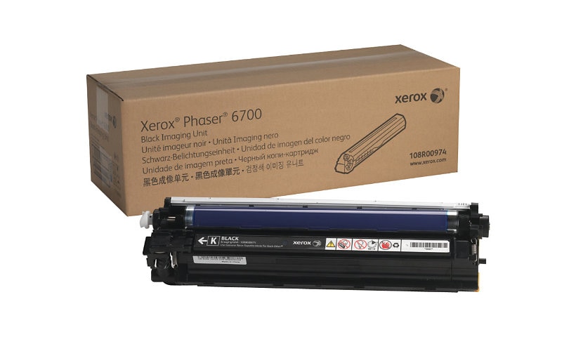 Xerox Phaser 6700 - black - original - printer imaging unit