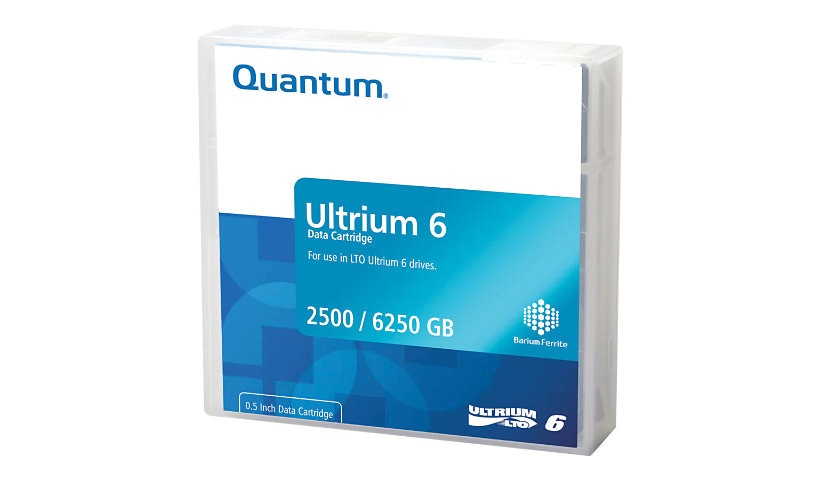 Quantum - LTO Ultrium 6 x 10 - 2.5 TB - storage media