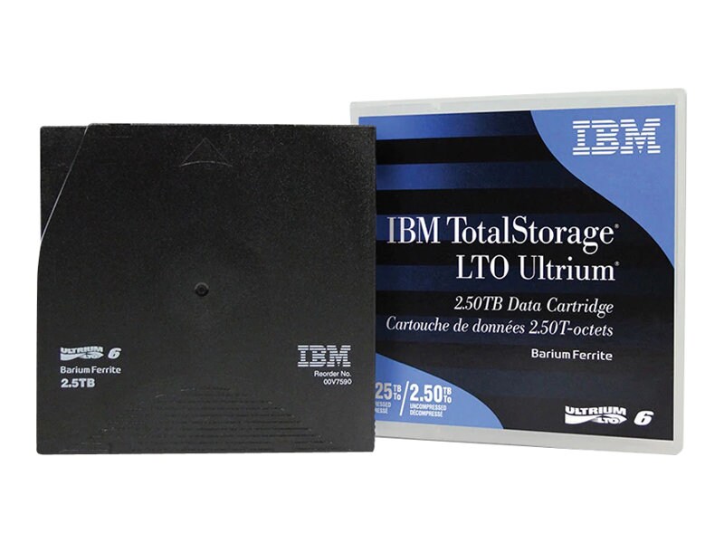 Thumbnail 2 of 2 for IBM TotalStorage - LTO Ultrium 6 x 1 - 2.5 TB - storage media