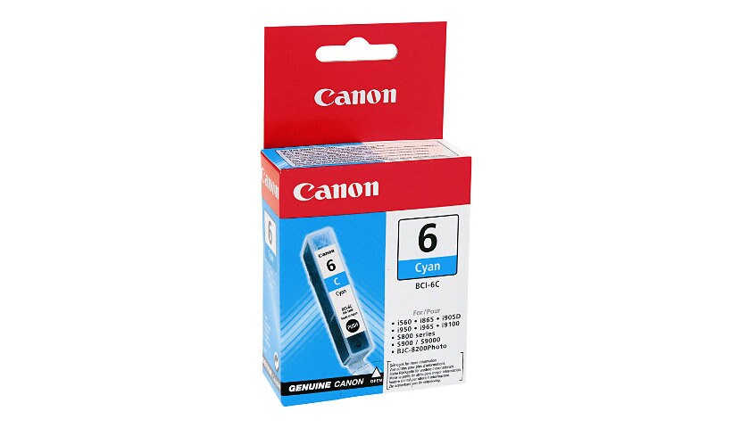 Canon BCI-6C Cyan InkJet Cartridge