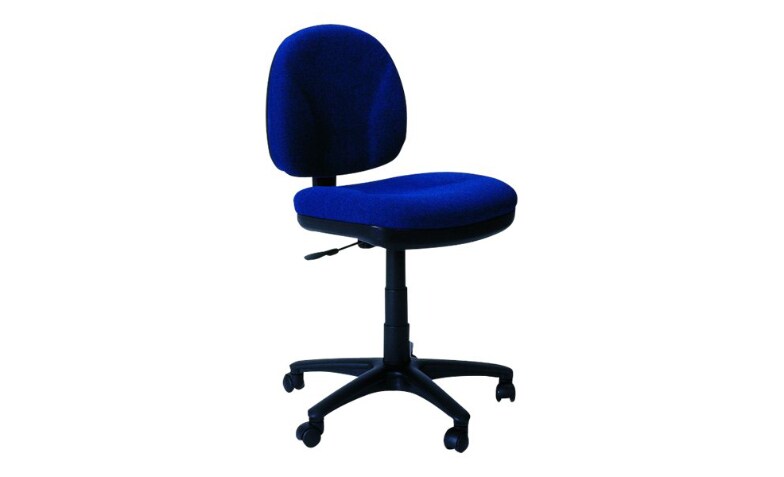 Blue plastic desk online chair