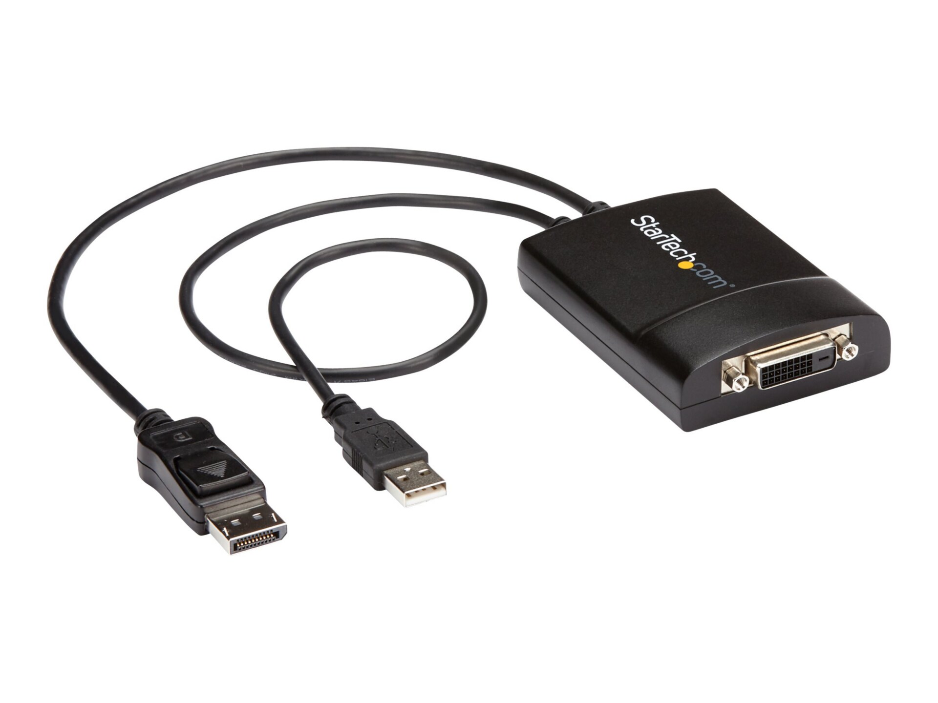 StarTech.com DisplayPort to DVI Dual Link Active Adapter, DisplayPort to DVI-D Adapter/Video Converter 2560x1600 60Hz,