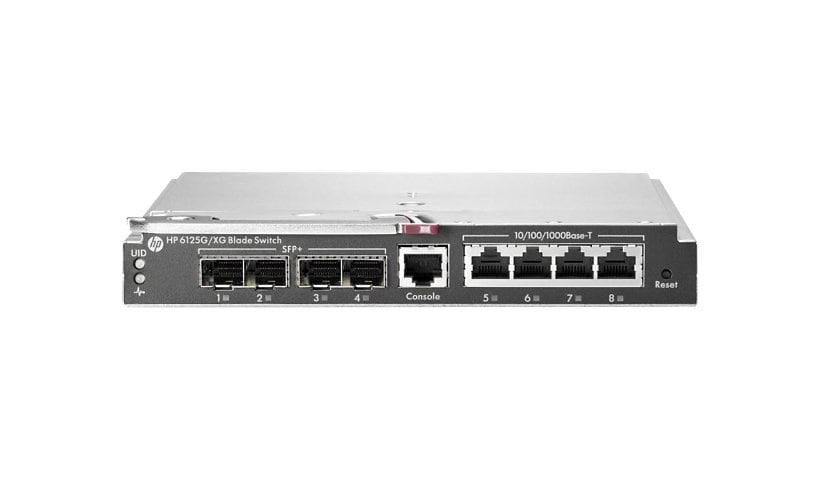 HPE 6125G/XG Ethernet Blade Switch - switch - 8 ports - managed - plug-in m