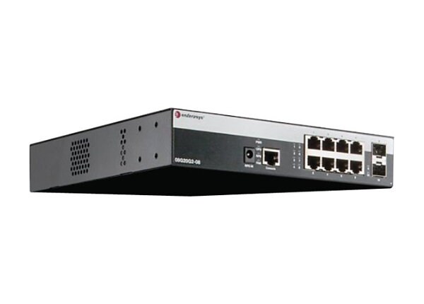 Extreme Networks 800-Series 08G20G2-08 - switch - 8 ports - managed - rack-mountable