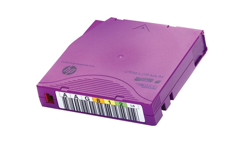 HPE Ultrium Non-Custom Labeled Data Cartridge - LTO Ultrium x 20 - storage