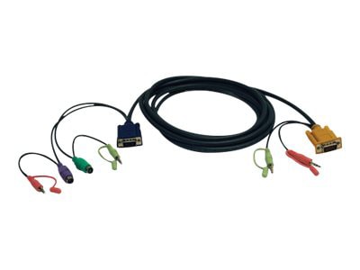 Tripp Lite 10ft VGA / PS2 / Audio Cable Kit for B006-VUA4-R KVM Switch 10'