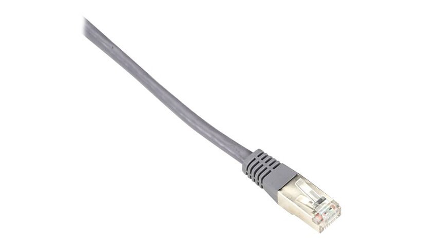 Black Box 2ft Double Shielded Gray CAT6 250Mhz Ethernet Patch Cable, 2'