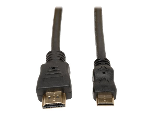 Eaton Tripp Lite Series High-Speed HDMI to Mini HDMI Cable with Ethernet (M/M), 6 ft. - HDMI cable with Ethernet - 6 ft