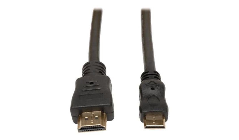 Eaton Tripp Lite Series High-Speed HDMI to Mini HDMI Cable with Ethernet (M/M), 3 ft. - HDMI cable with Ethernet - 3 ft