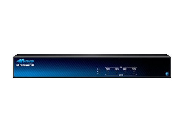 Barracuda NextGen Firewall F-Series F100 - firewall - with 5 years Energize Updates and Instant Replacement