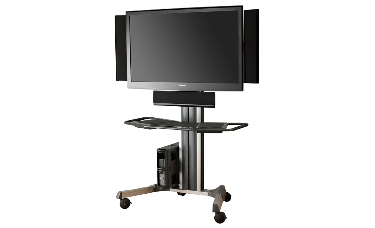 Chief Fusion Large Height Adjustable Mobile AV Cart - For 42-86
