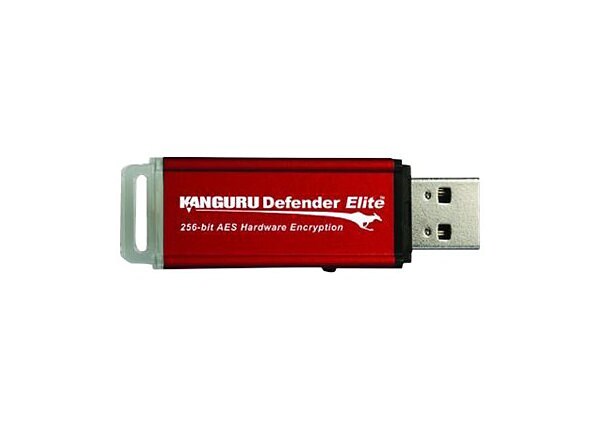 Kanguru Defender Elite Secure Encrypted - USB flash drive - 16 GB