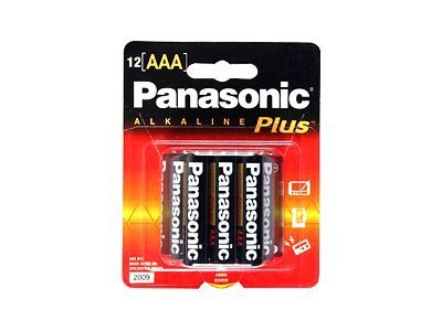 Panasonic Alkaline Plus AM-4PA battery - 12 x AAA - alkaline