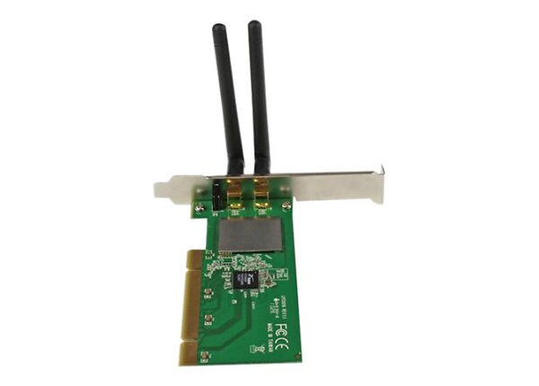 StarTech.com PCI 300 Mbps Wireless N Network Adapter 802.11n/g 2T2R