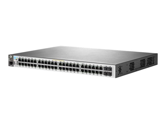 Aruba 2530-48G-PoE+ - switch - 48 ports - managed - desktop, rack-mountable, wall-mountable