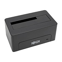 Tripp Lite USB 3.0 SuperSpeed to SATA External Hard Drive Docking Station for 2.5in or 3.5in HDD - HDD docking station -