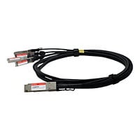 Proline 2M Cisco QSFP-4SFP10G-CU2M Compatible QSFP+ to 4SFP+ Breakout Cable