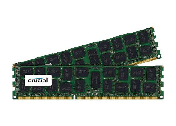 Crucial - DDR3 - 64 GB : 2 x 32 GB - DIMM 240-pin
