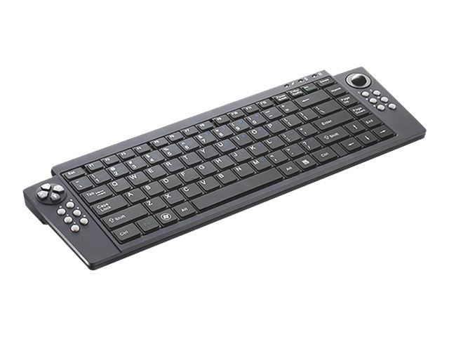 Main image 1 for SMK LINK 100' RECHARGEABLE WIRELESS KEYBOARD WITH MEDIA BUTTONS AND MOUSING
