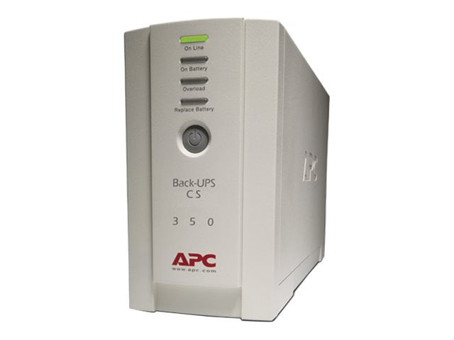 APC Back-UPS CS 350VA, 120V, 6 NEMA outlets (4 surge)