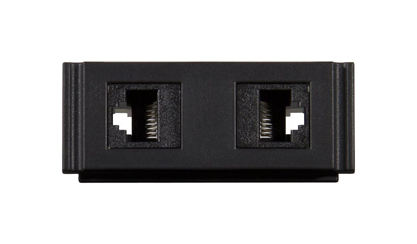 AMX HPX-N102-RJ45 - modular facility plate snap-in