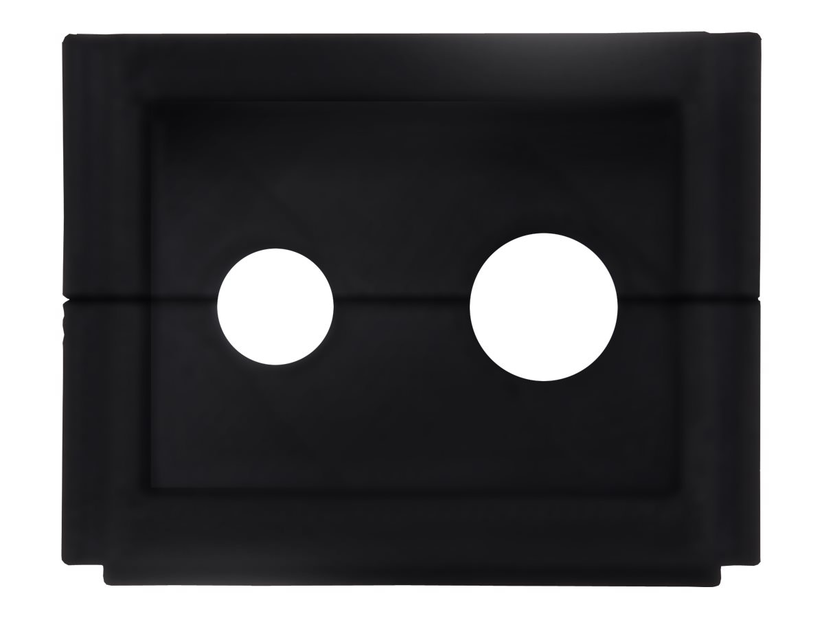 AMX HPX-CPT200-W - modular facility plate snap-in