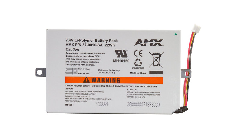 AMX MVP-BP-5X battery - Li-pol