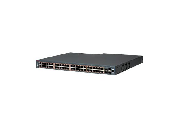 Avaya Ethernet Routing Switch 4850GTS-PWR+ - switch - 48 ports - managed - rack-mountable