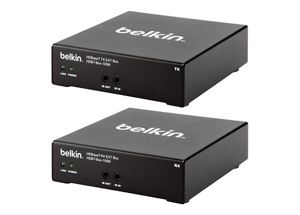Belkin HDBaseT HDMI over Cat5e 100M HD Audio Video Extender TX/RX
