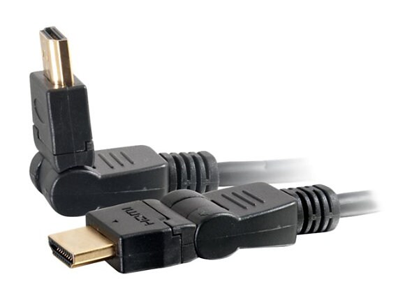 C2G 2m High Speed HDMI Cable with Rotating Connectors for 4k Devices - 6ft - HDMI cable - HDMI / audio - 2 m