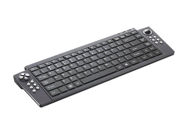 SMK-Link VersaPoint Rechargeable Wireless Media Keyboard VP6320 - keyboard - QWERTY