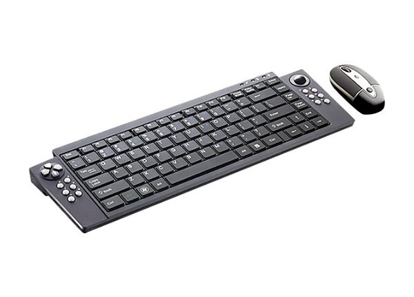 SMK-Link VersaPoint Rechargeable Wireless Media Suite VP6321 - keyboard and mouse set - QWERTY