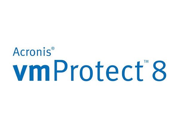 Acronis vmProtect (v. 8) - competitive upgrade license