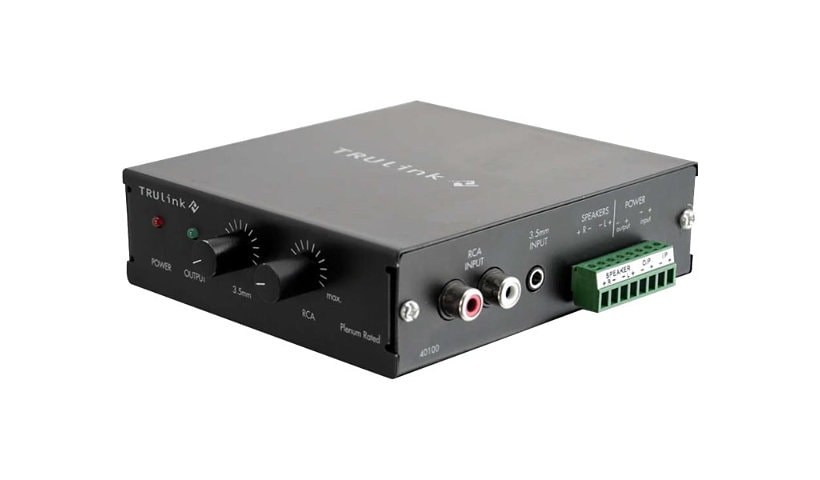 C2G Audio Amplifier (Plenum Rated) - amplifier