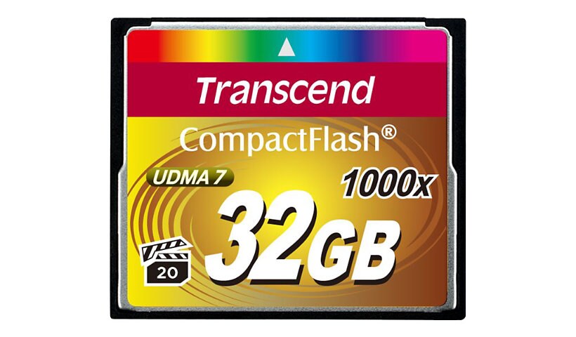 Transcend Ultimate - flash memory card - 32 GB - CompactFlash
