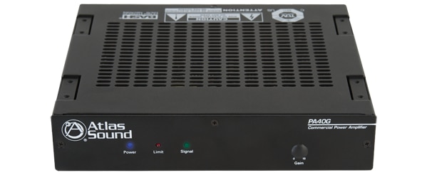 Thumbnail 2 of 3 for Atlas Sound PA40G - power amplifier