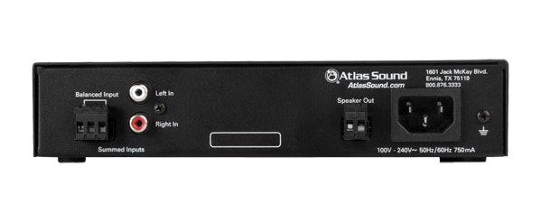 Thumbnail 3 of 3 for Atlas Sound PA40G - power amplifier
