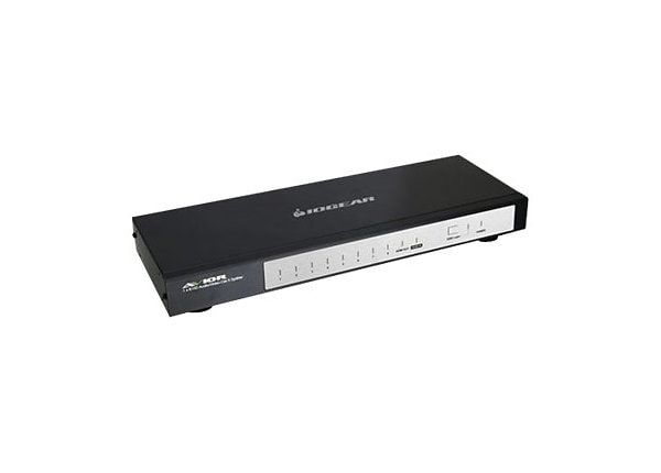 IOGEAR AVIOR GHSP8218E HDMI Audio / Video Cat 5e/6 Splitter - video/audio splitter - 8 ports - rack-mountable