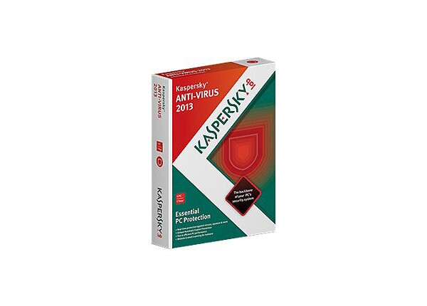 Kaspersky Anti-Virus 2013 - subscription license (1 year) - 10 PCs