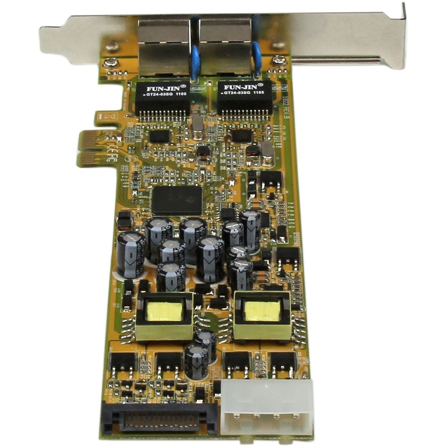 Thumbnail 5 of 5 for StarTech.com Dual Port PCI Express Gigabit Ethernet Network Card Adapter - 2 Port PCIe NIC 10/100/100 Server TAA