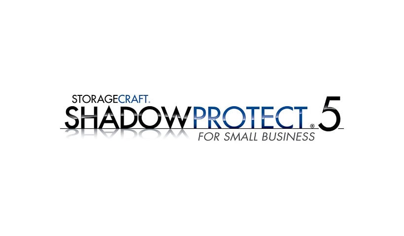 ShadowProtect for Small Business (v. 5.x) - license + 1 Year Maintenance - 1 server