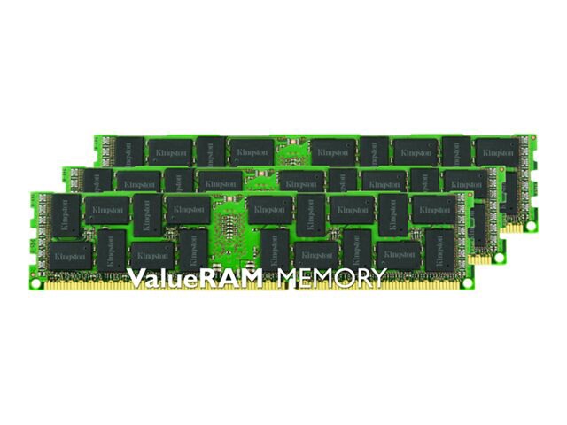 Kingston ValueRAM - DDR3 - 48 GB: 3 x 16 GB - DIMM 240-pin