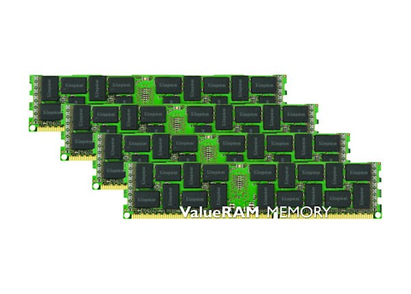 Kingston ValueRAM - DDR3 - 64 GB : 4 x 16 GB - DIMM 240-pin