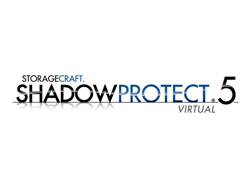 ShadowProtect Virtual Server (v. 5.x) - license + 1 Year Maintenance - 6 virtual machines