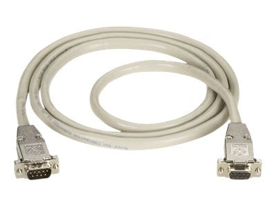 Black Box - serial extension cable - DB-9 to DB-9 - 50 ft