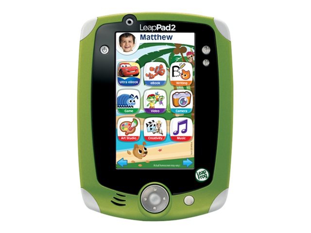 LeapFrog LeapPad2 - personal learning tool - 4 GB - green